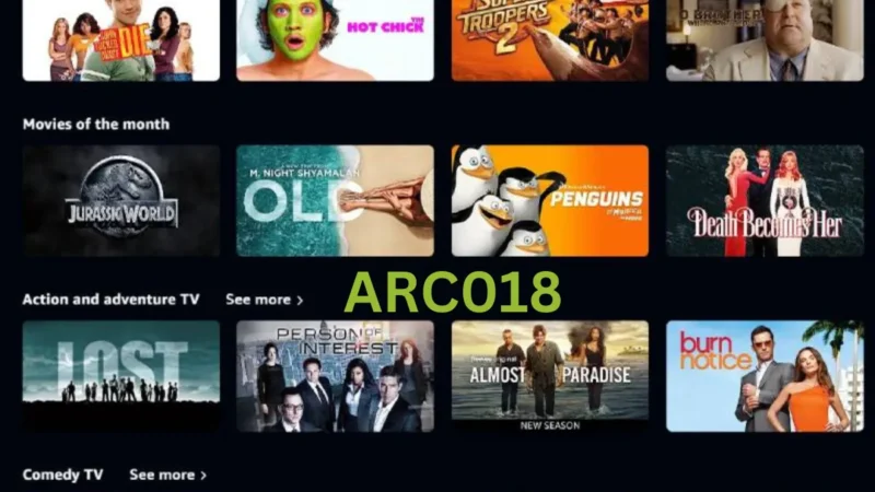 ARC018 – Best Website to Watch Movies, And TV Shows Online