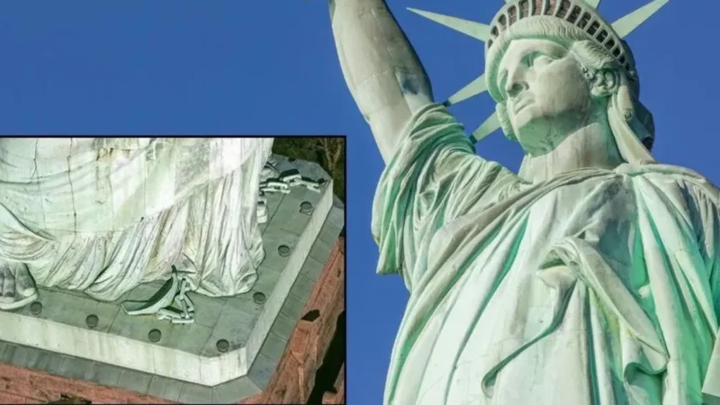 Statue of Liberty Wears Chains and Shackles: Honoring Freed Slaves