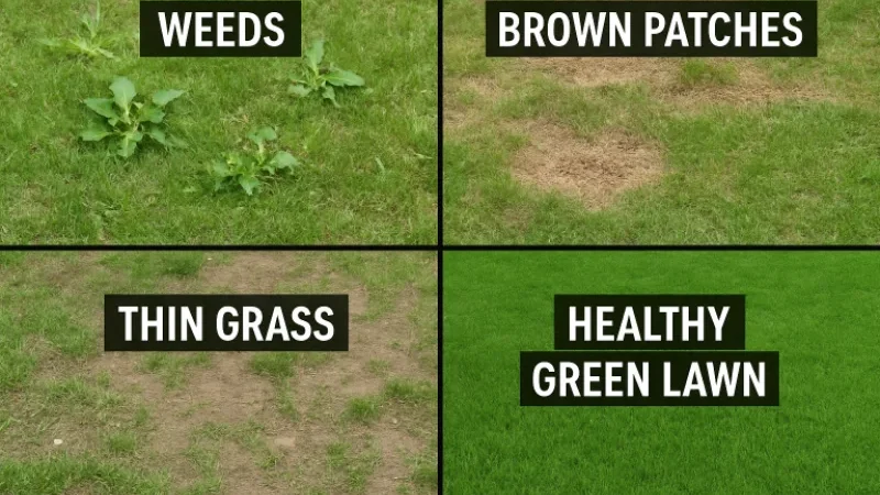 Common Lawn Problems and How to Solve Them Quickly