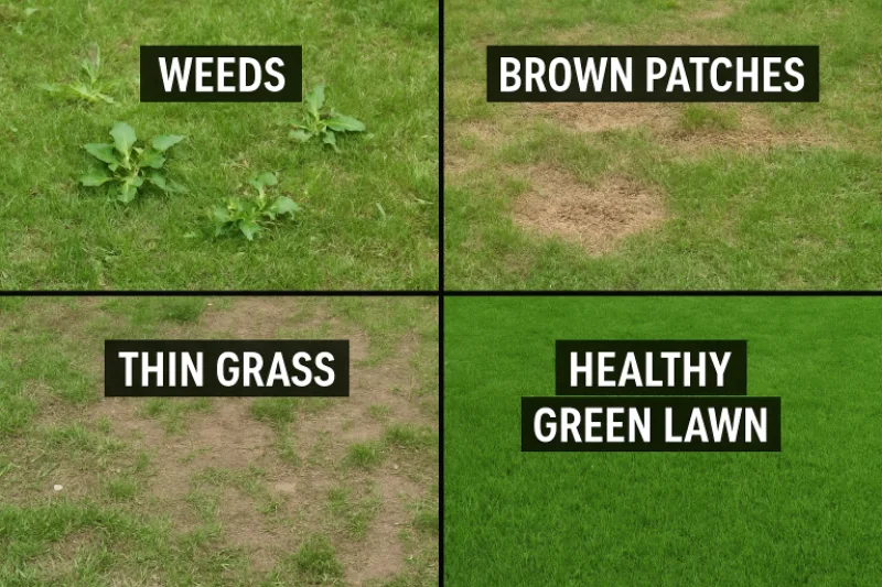 Common Lawn Problems and How to Solve Them Quickly