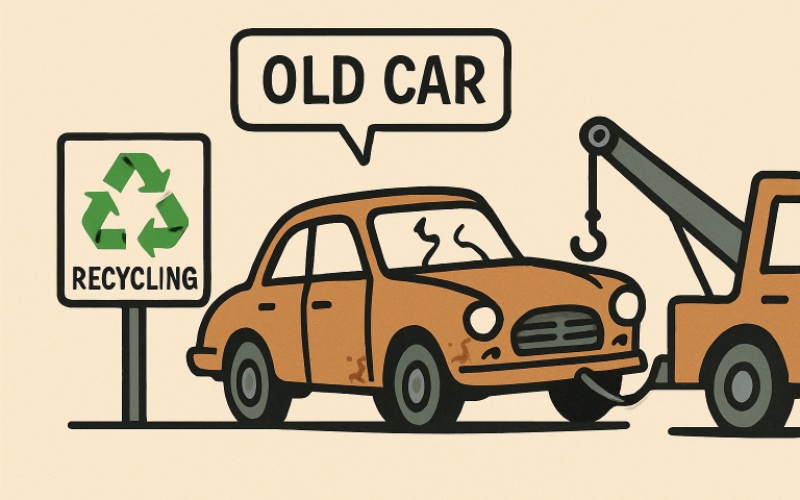 How to Responsibly Dispose of Your Old Car