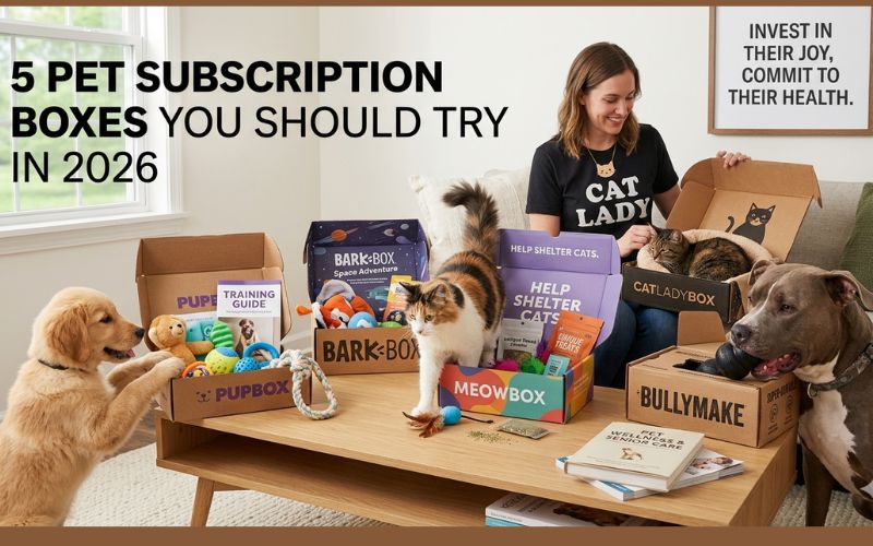 5 Pet Subscription Boxes You Should Try in 2026