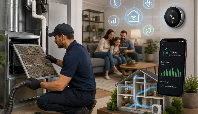 Why HVAC Cleaning in Lebanon TN is the First Step to a Smarter Home