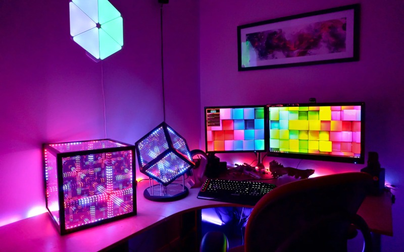 Mood-Enhancing Uplighting