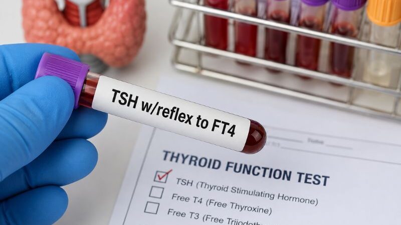 What Does TSH w/Reflex to FT4 Mean? Thyroid Results Explained 
