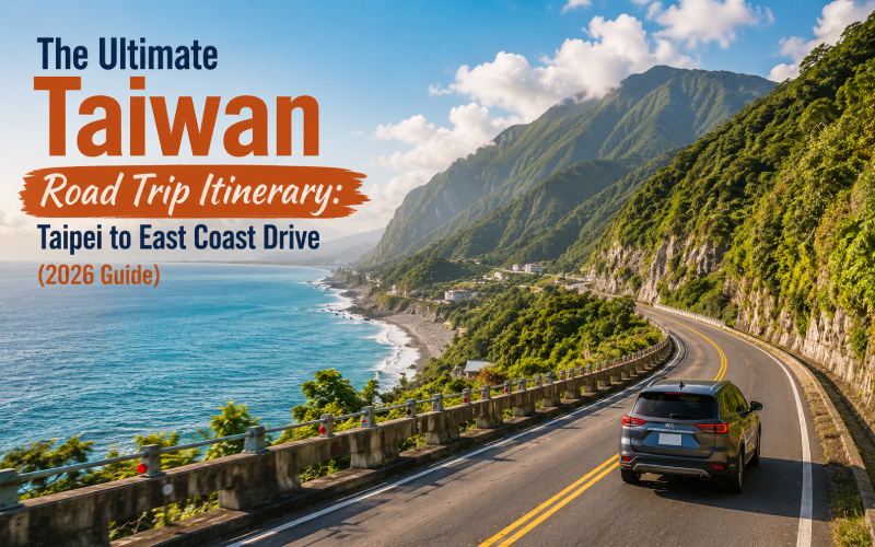 The Ultimate Taiwan Road Trip Itinerary: Taipei to East Coast Drive (2026 Guide)