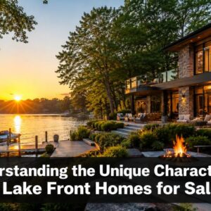 Understanding the Unique Character of Lake Front Homes for Sale 