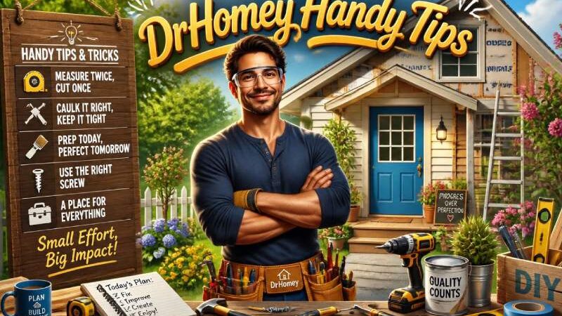 DrHomey Handy Tips: Practical Home Improvement Hacks