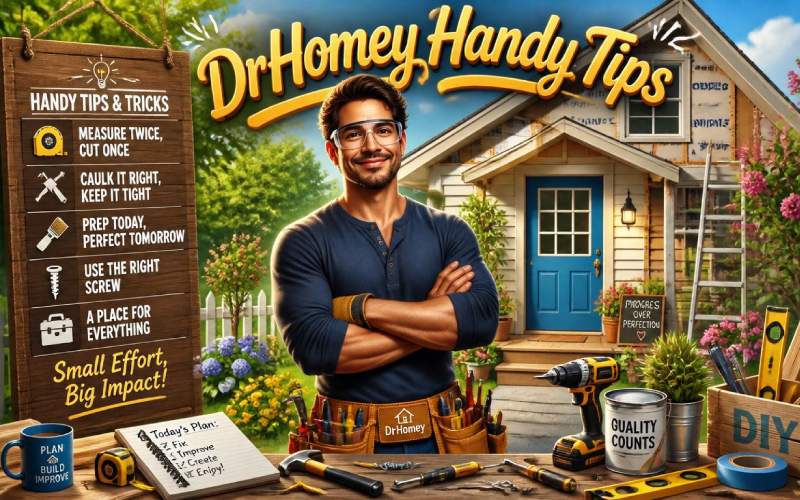 DrHomey Handy Tips: Practical Home Improvement Hacks