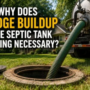 Why Does Sludge Buildup Make Septic Tank Pumping Necessary? 
