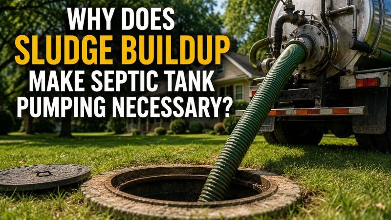 Why Does Sludge Buildup Make Septic Tank Pumping Necessary? 