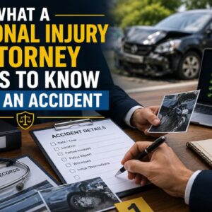 What Exactly a Personal Injury Attorney Needs to Know After an Accident 
